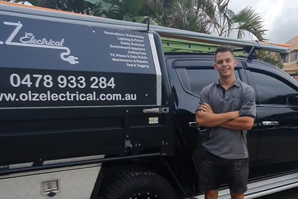OLZ Electrical - Logo