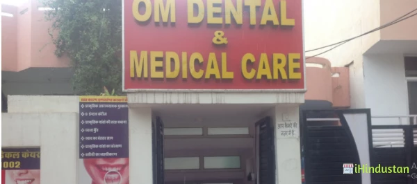 Om Dental Medical Care Single Seating Painless Root Can - Logo