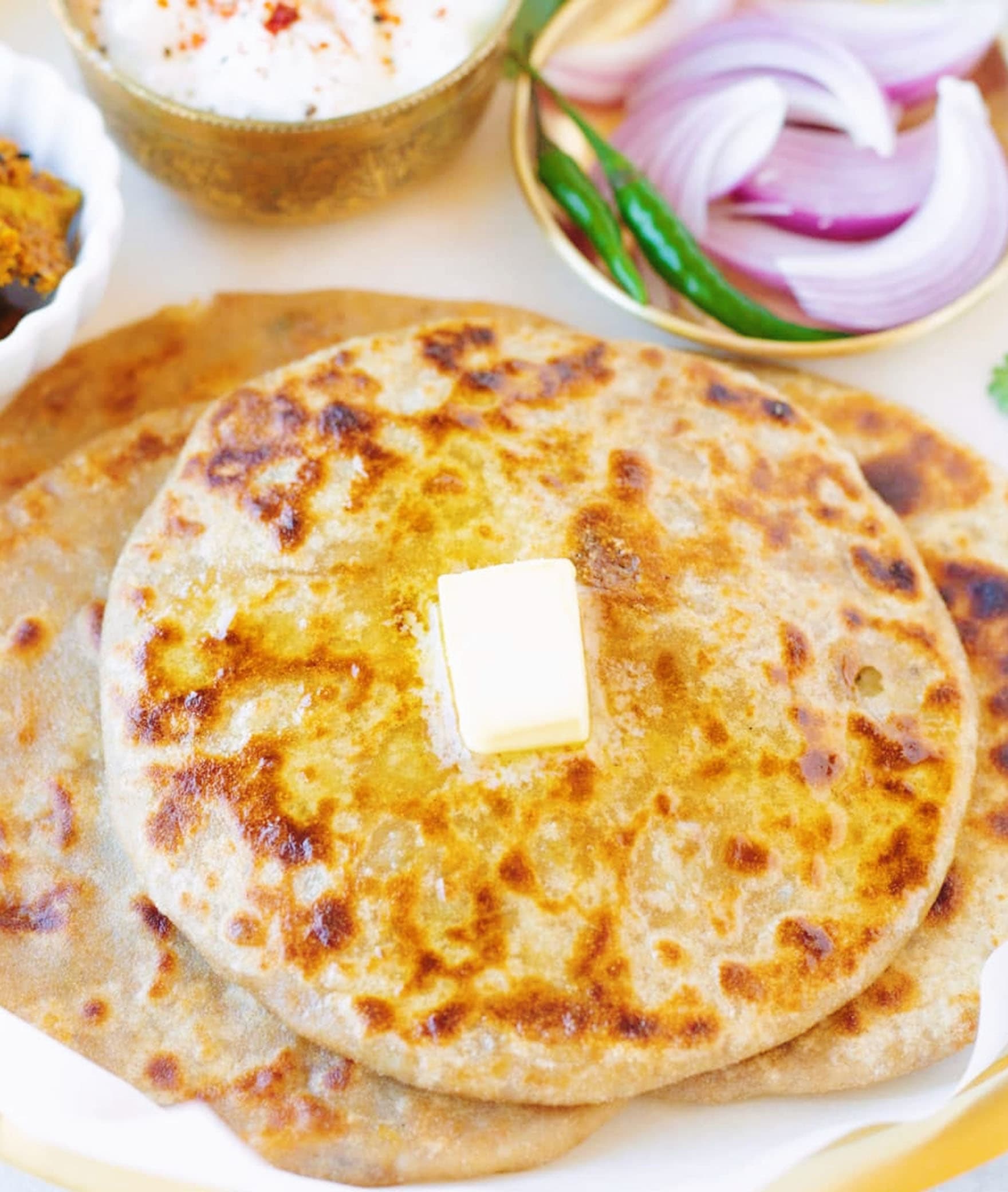 OMP - One More Paratha - Logo
