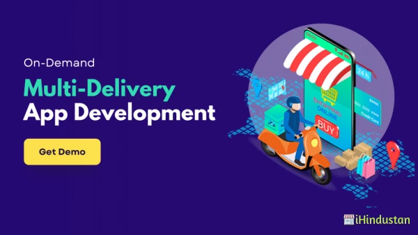 On demand multi delivery app development - Logo