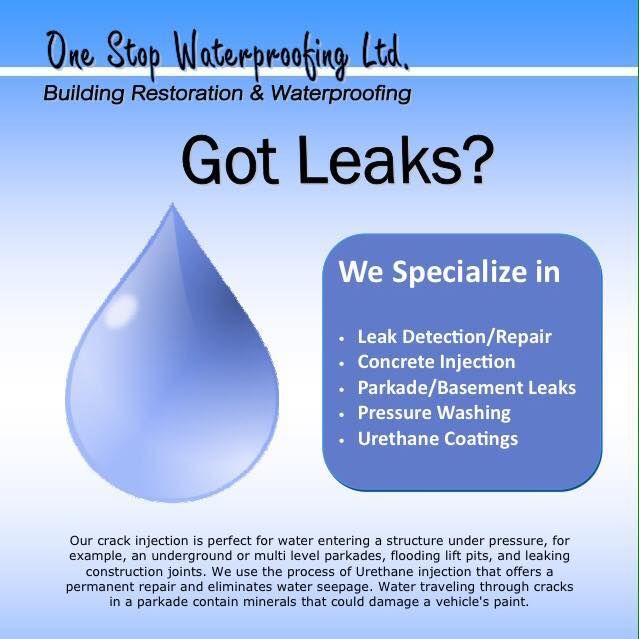 One Stop Waterproofing Ltd. - Cover photo