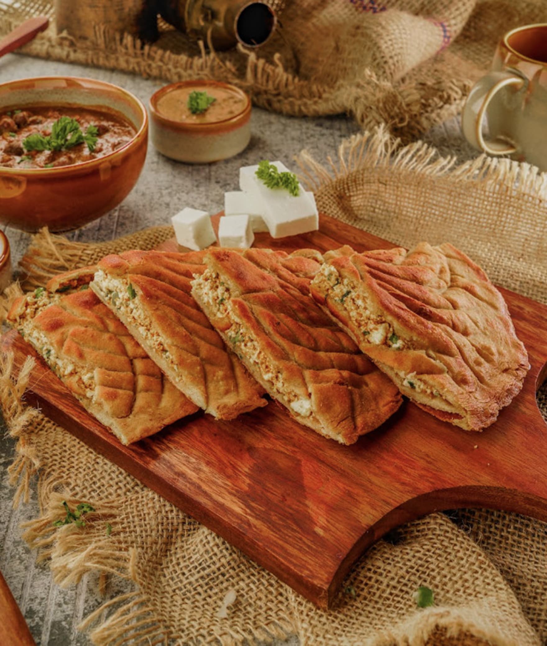 Only Parathas Pure Veg - Logo