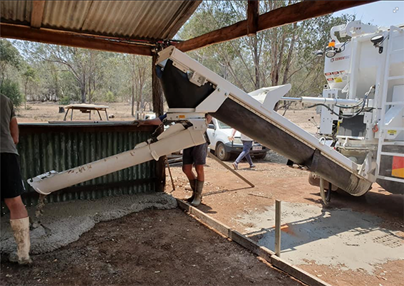 On The Job Concrete Mixing - Cover photo