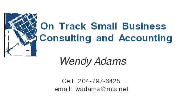 On Track Small Business Consulting &a; Accounting - Logo