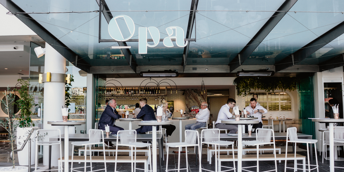 Opa Bar + Mezze - Logo