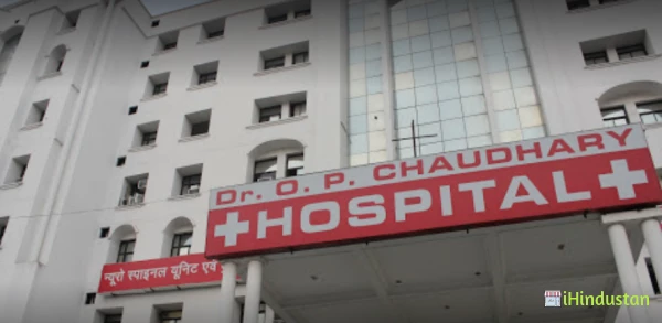 O.P. Chaudhary Hospital and Research Center - Logo