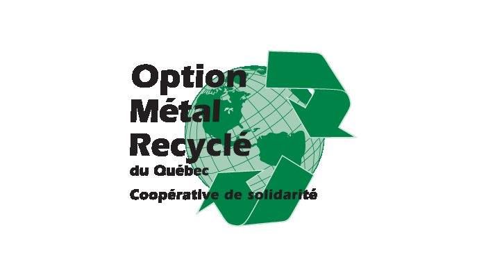 Option Métal Recyclé du Québec - Logo