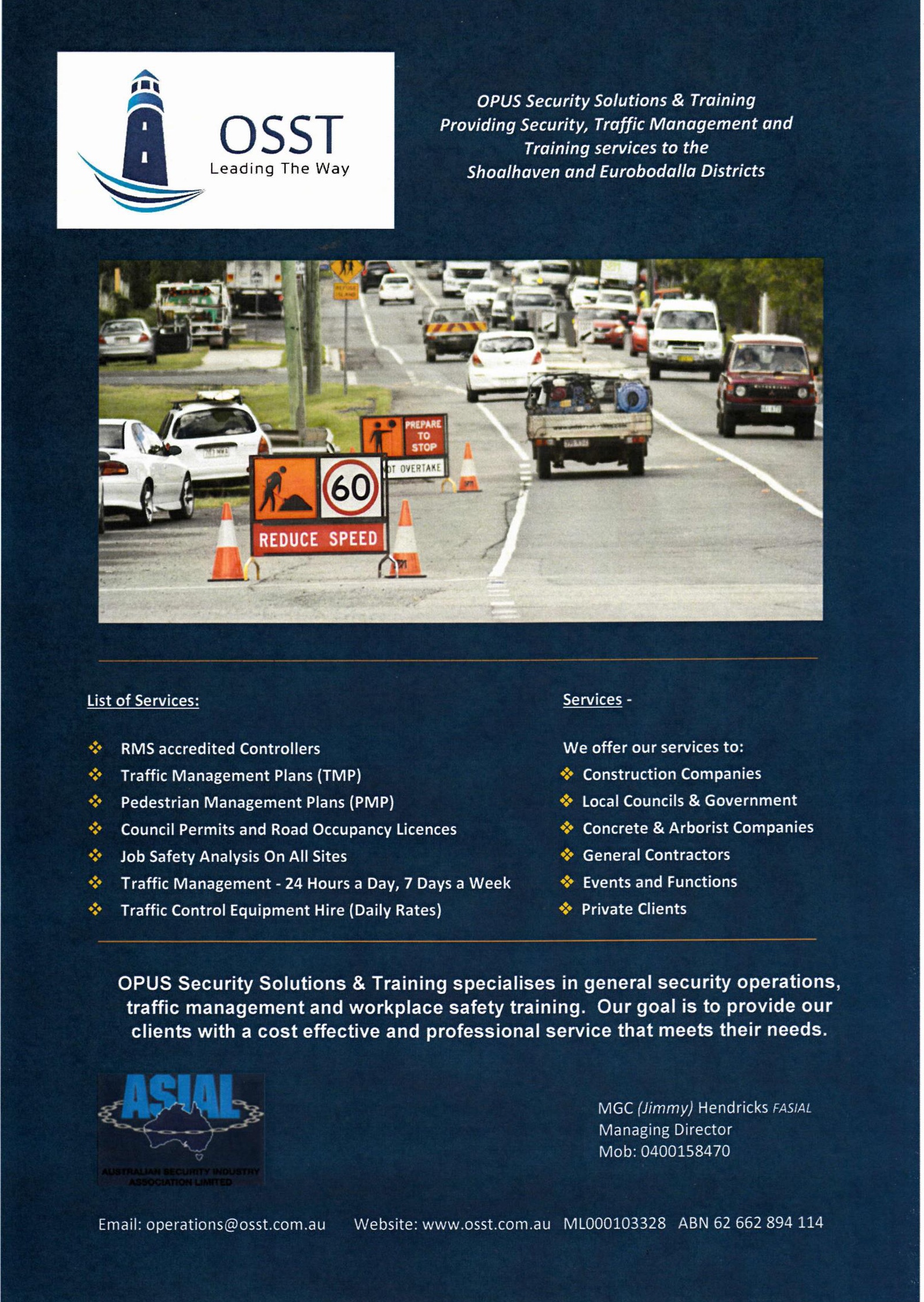 Opus Security Solutions & Training - Cover photo