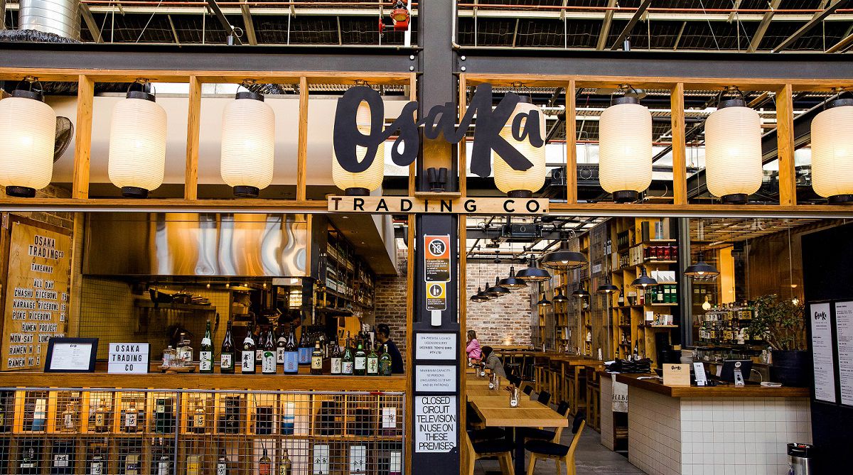 Osaka Trading Co. @ Tramsheds Harold Park - Logo