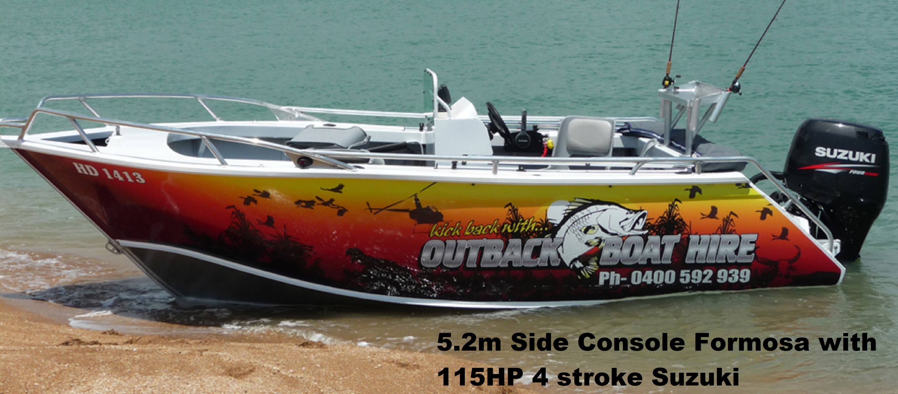 Outback Boat Hire - Logo