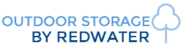 Outdoor Storage For Heavy Equipment &a; Sea Cans By Red - Logo