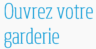 Ouvrez Votre Garderie.com - Logo