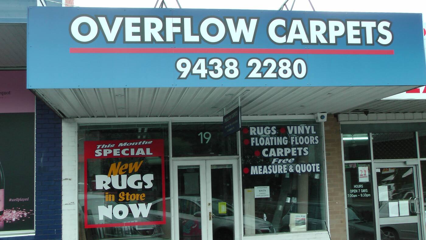 Overflow Carpets - Cover photo