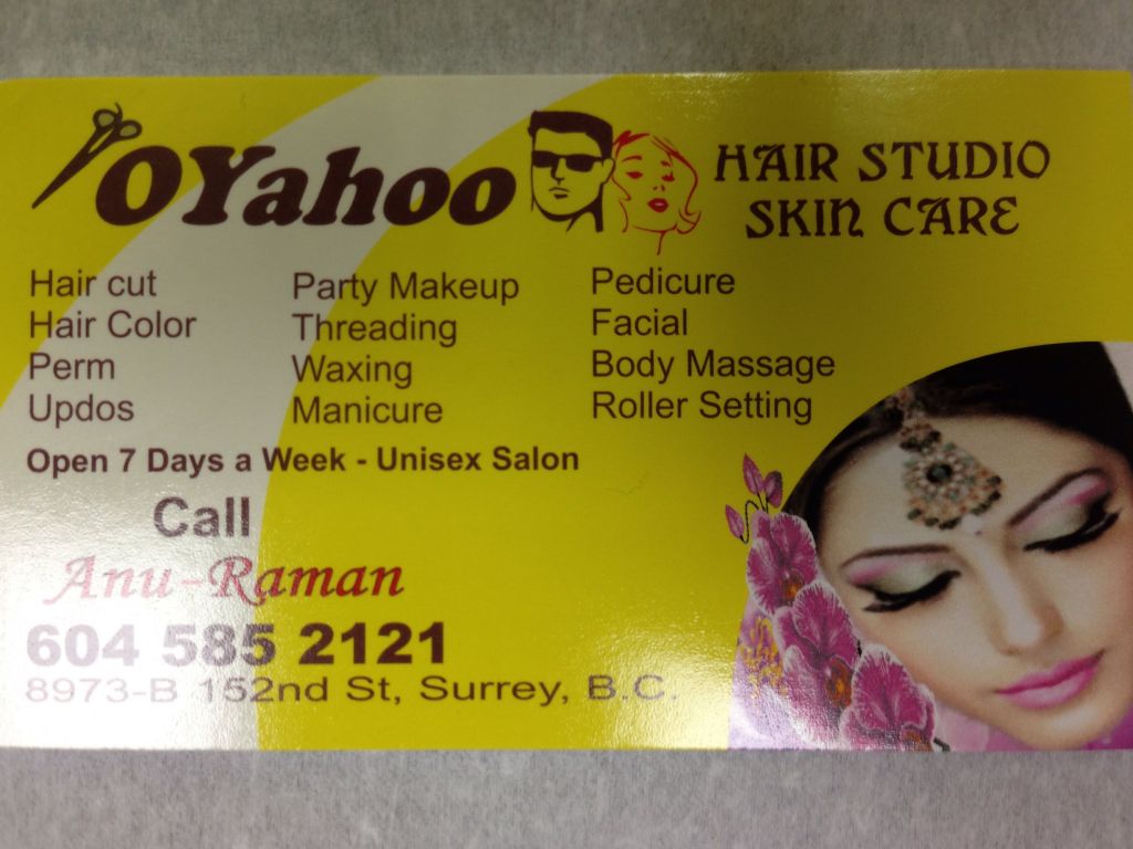 O Yahoo Hair Studio - Logo