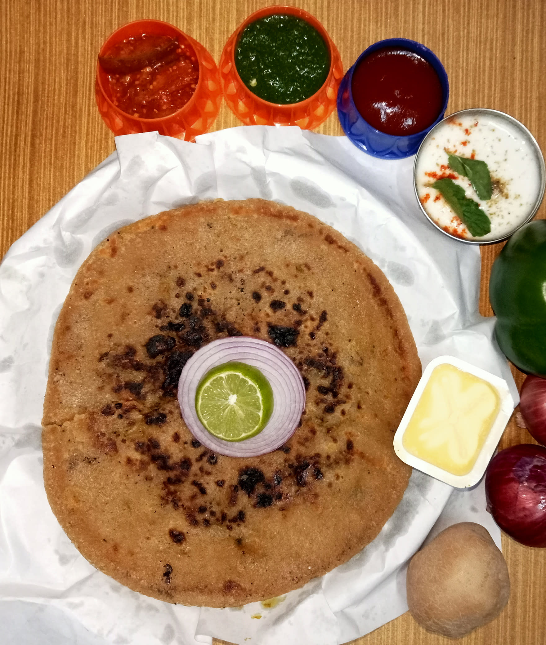 Oye Mr. Paratha - Logo
