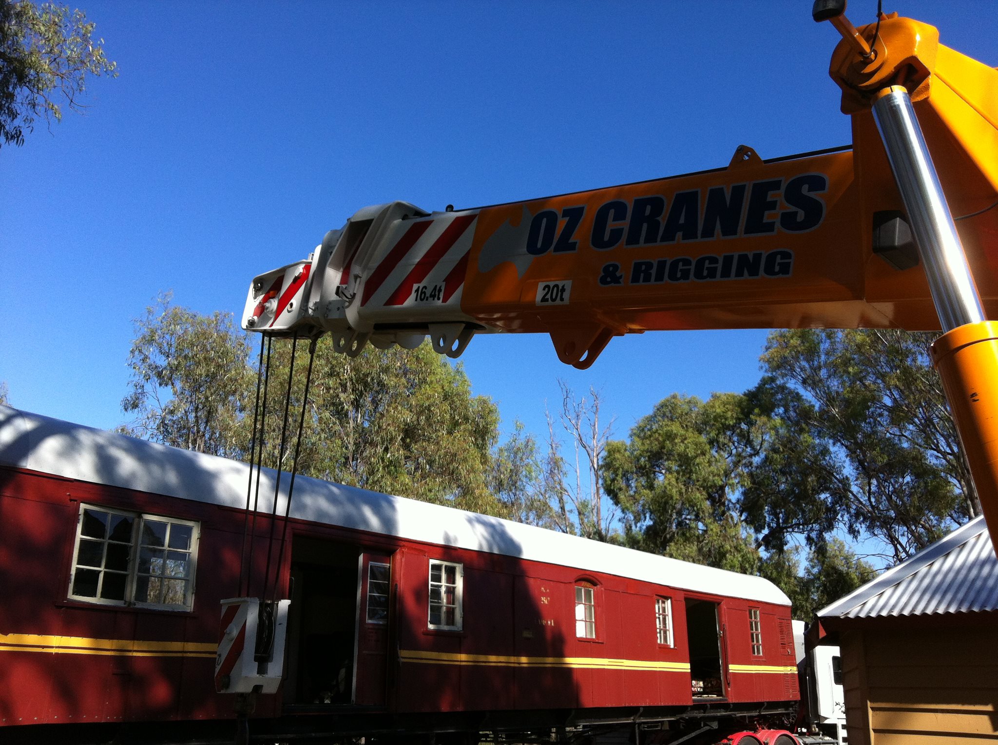 Oz Cranes & Rigging - Logo