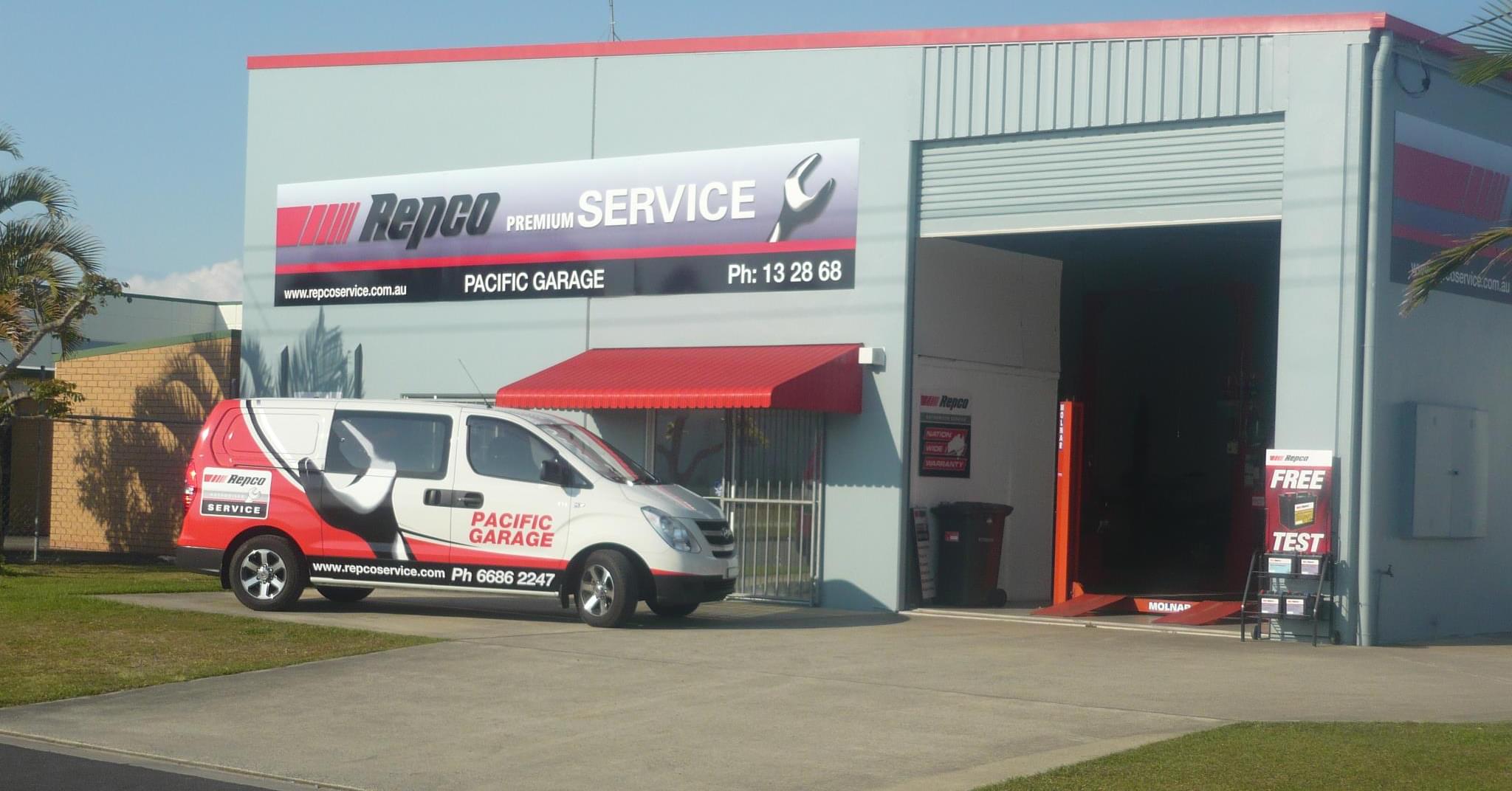 Pacific Garage Ballina - Logo