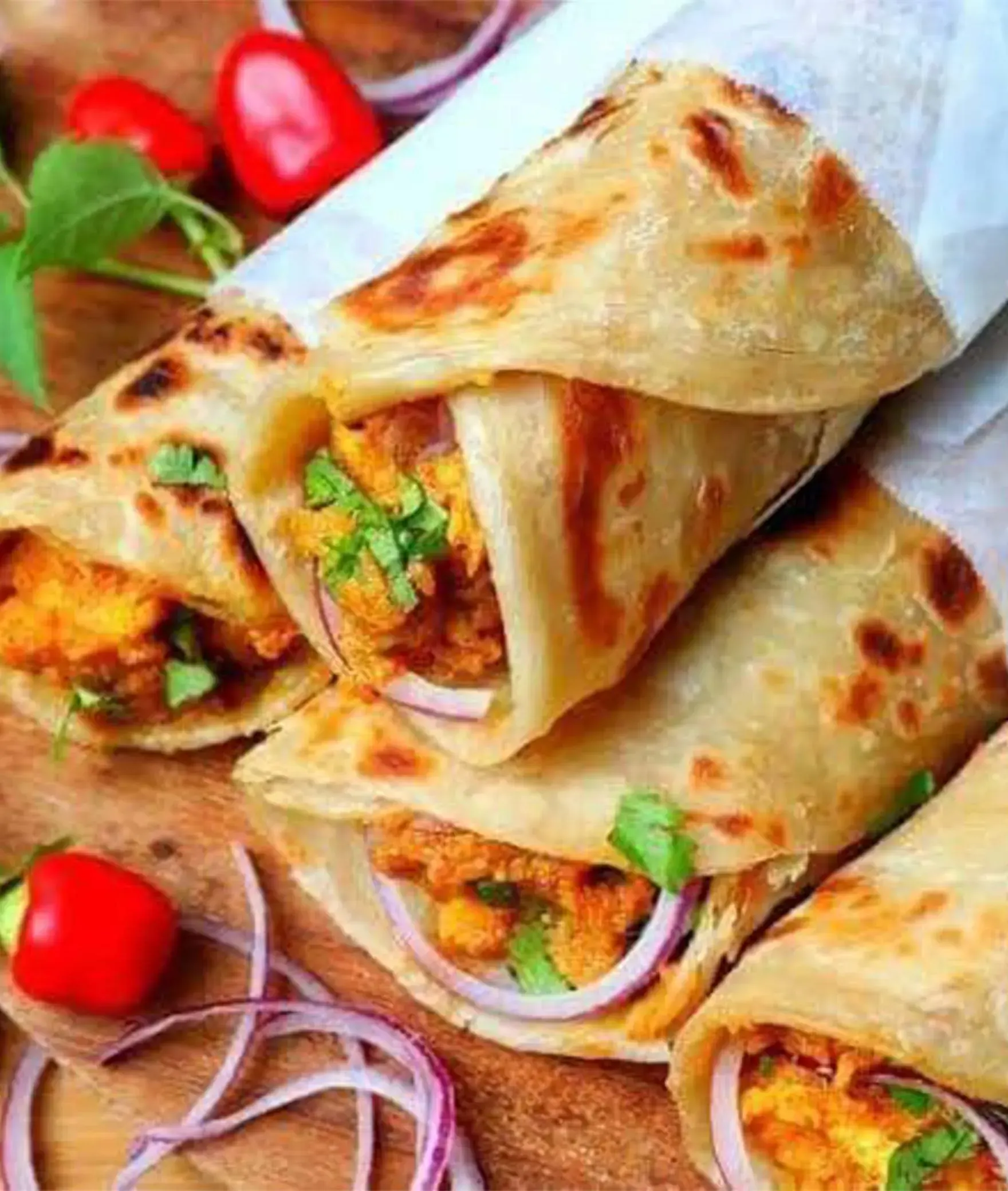 pahadi kathi roll - Logo