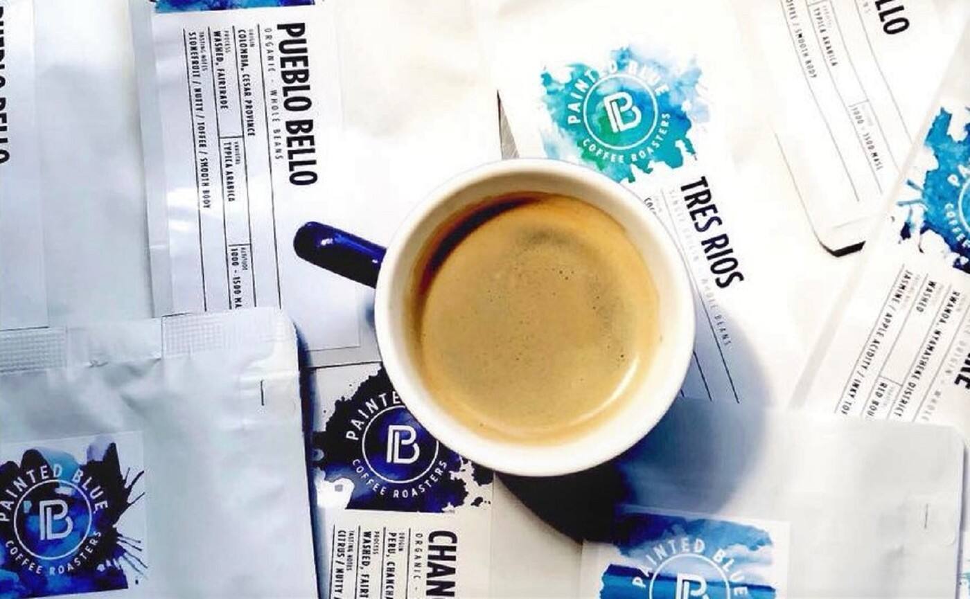 Painted Blue Coffee Roasters - Cover photo