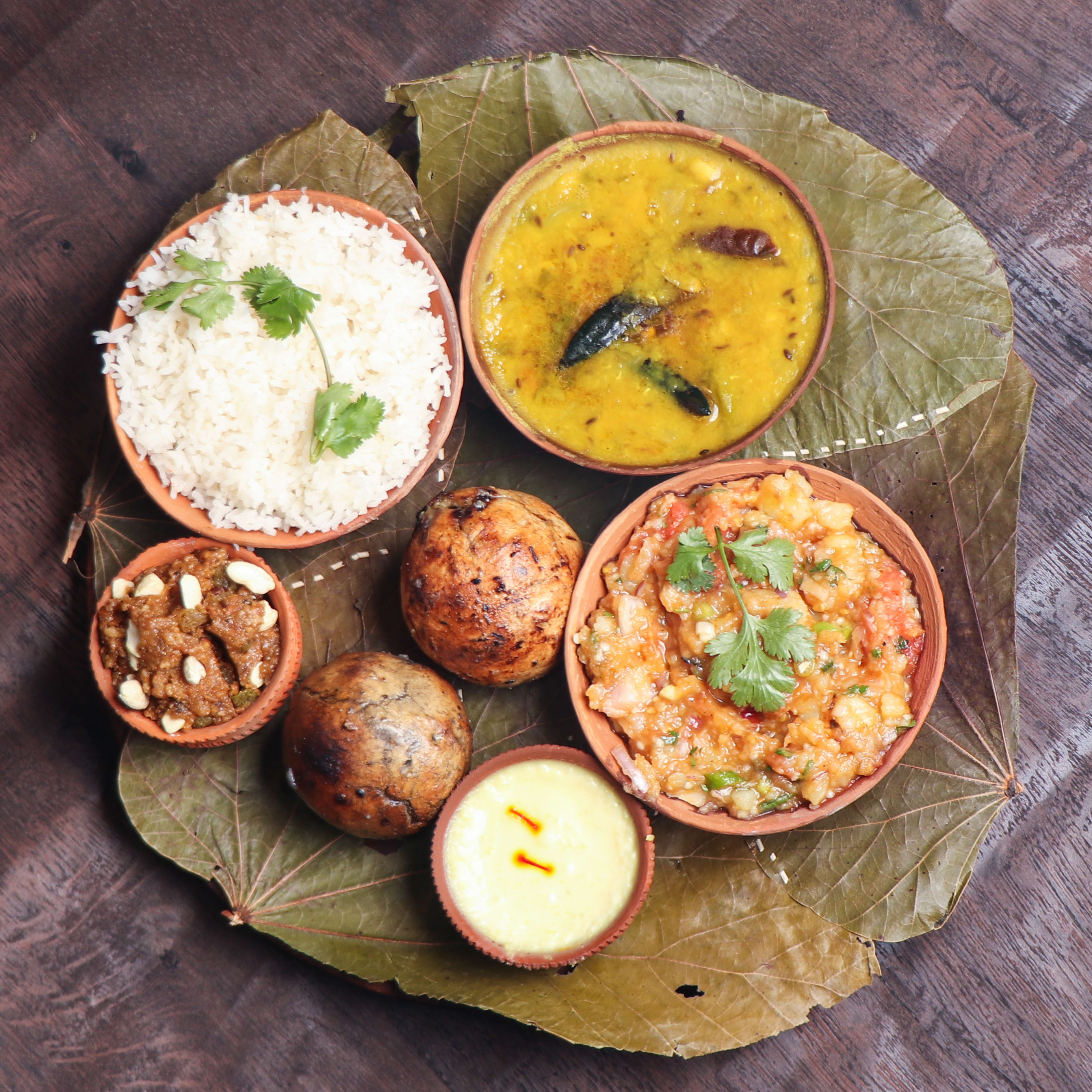 Pallavi Baati Chokha Restaurant - Logo