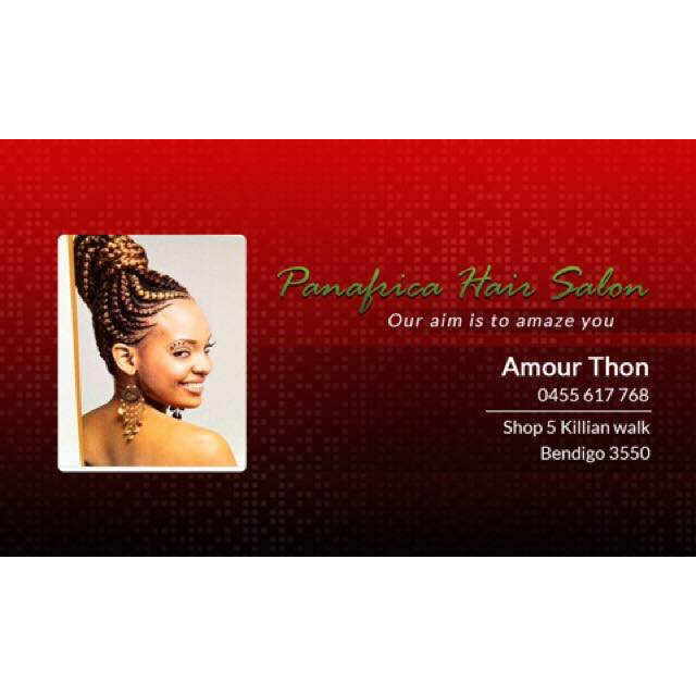 Panafrica Hair Saloon - Logo