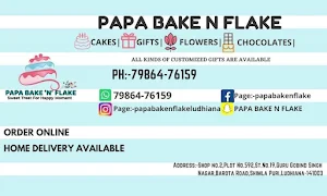Papa Bake N Flake - Logo