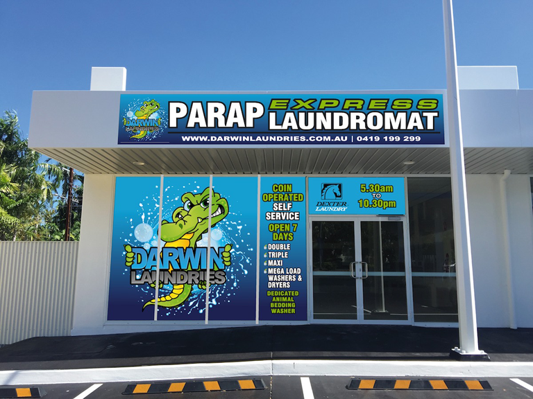 Parap Express Laundromat - Logo