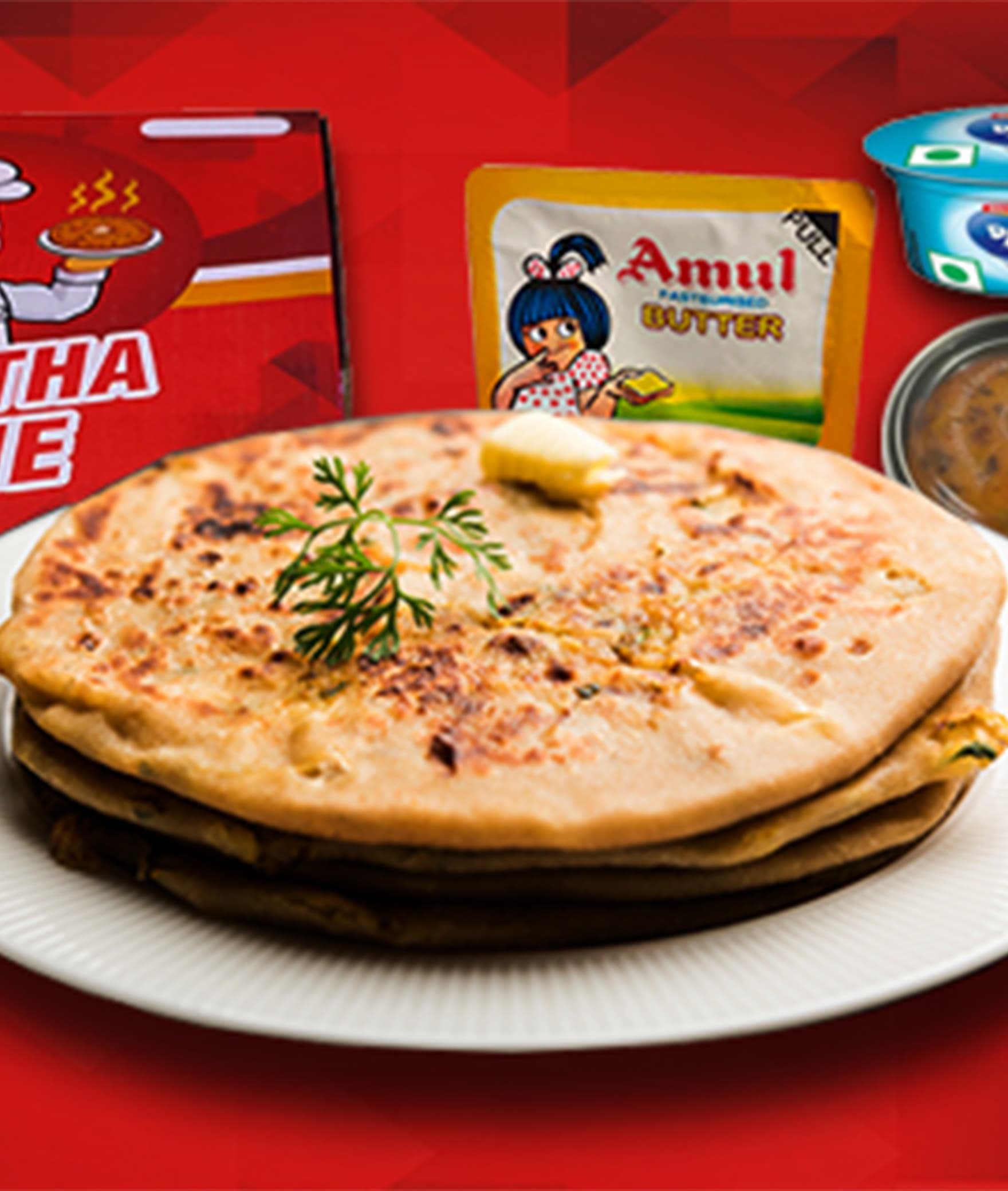 Paratha home - Logo