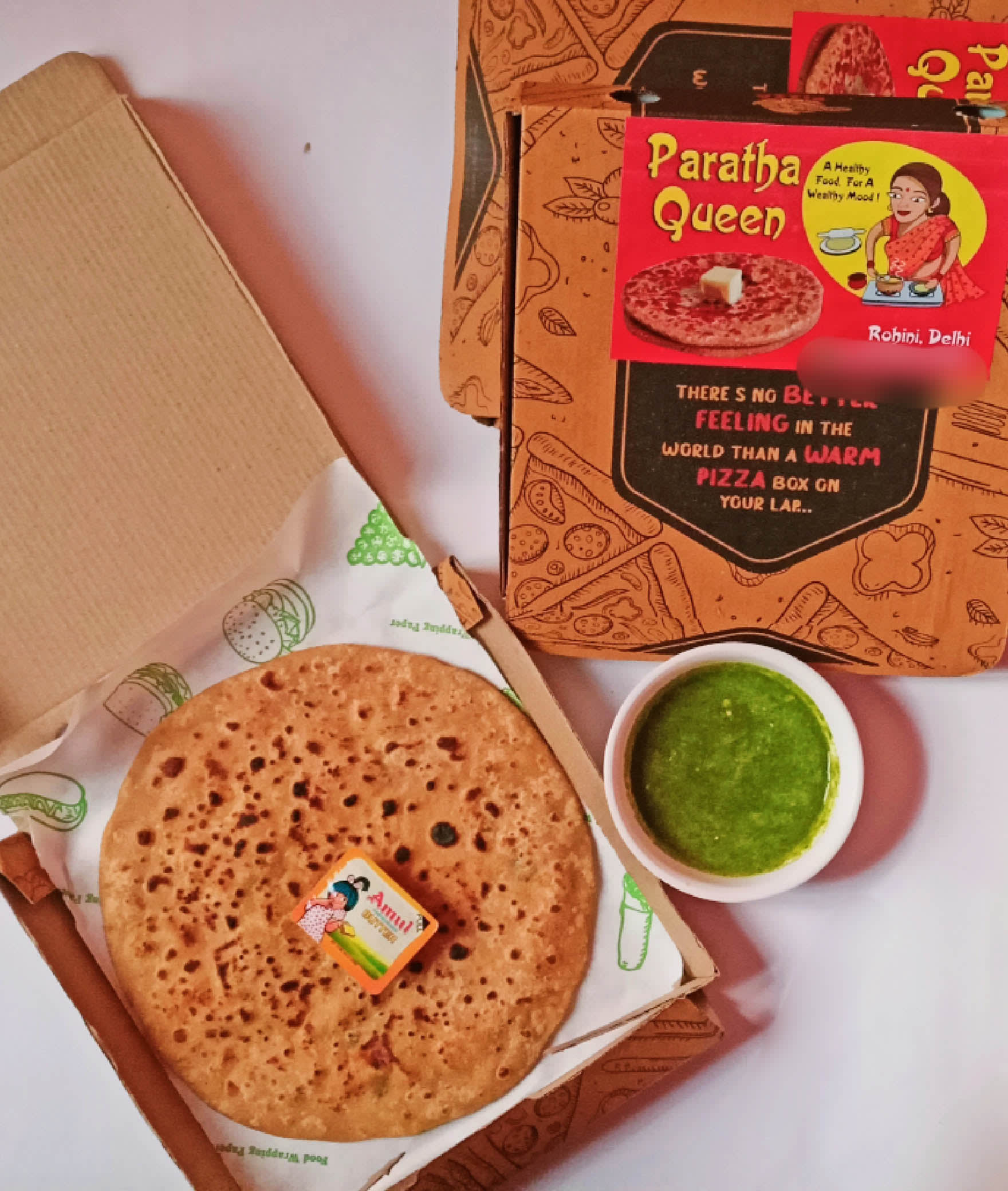Paratha Queen - Logo