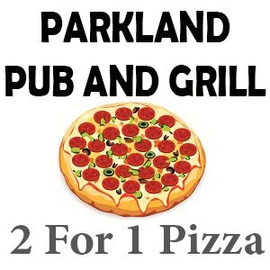 Parkland Pub and Grill 2 For 1 Pizza - Logo