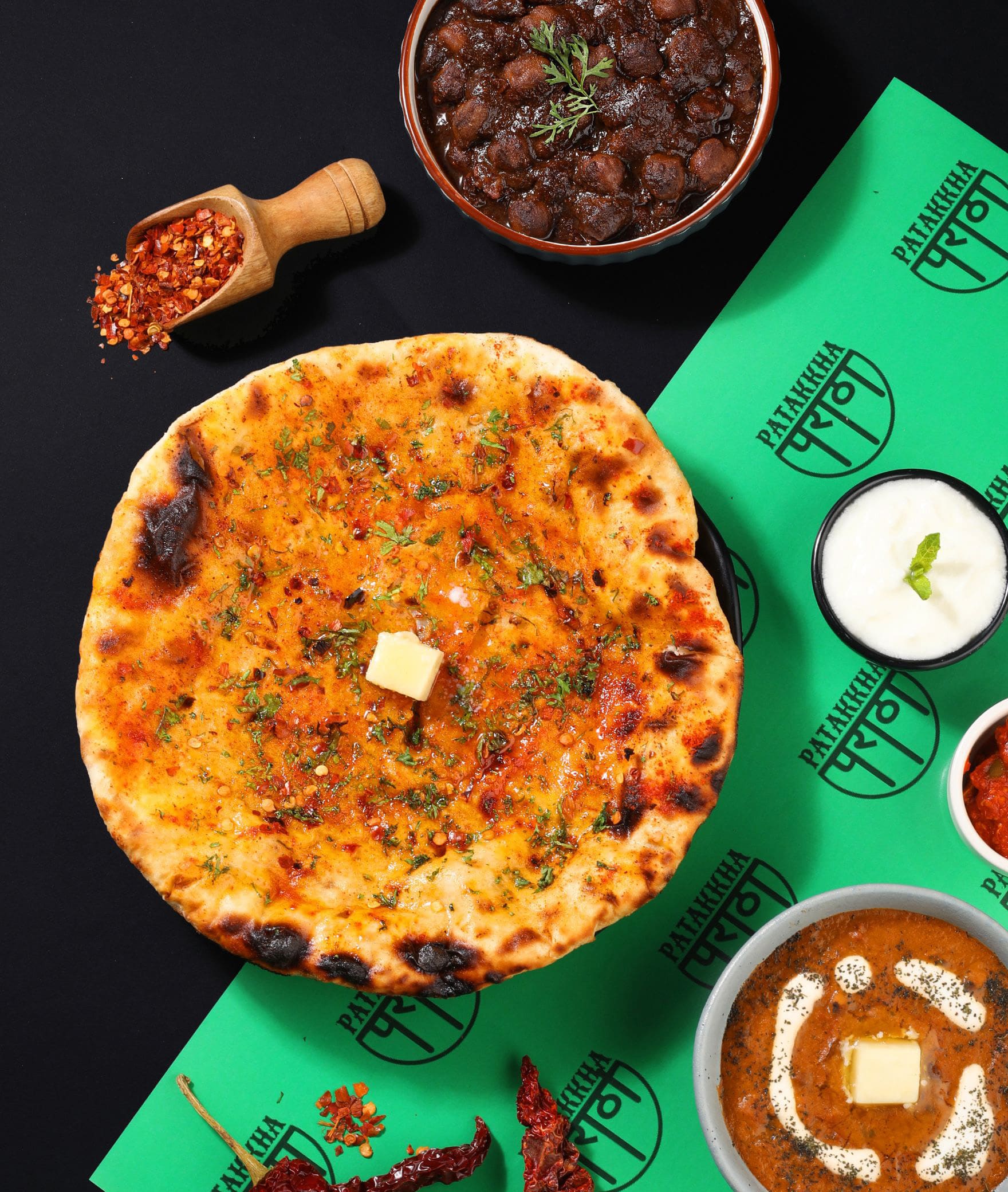 Patakkha Paratha - Logo