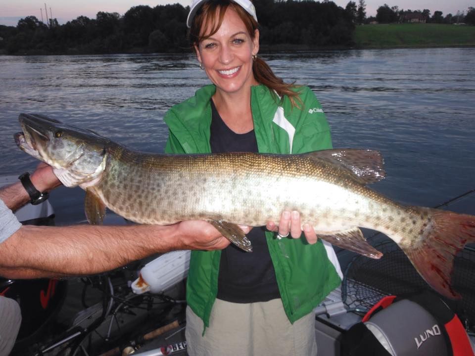 Pat Briere&s;s Muskie Charter - Logo