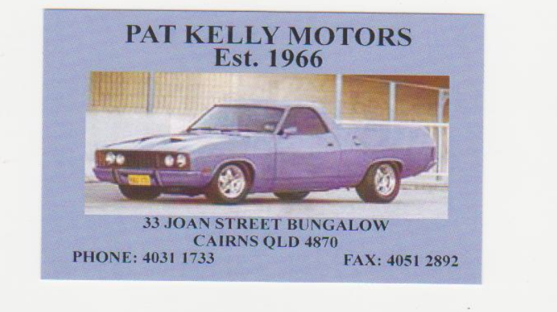 Pat Kelly Motors - Logo