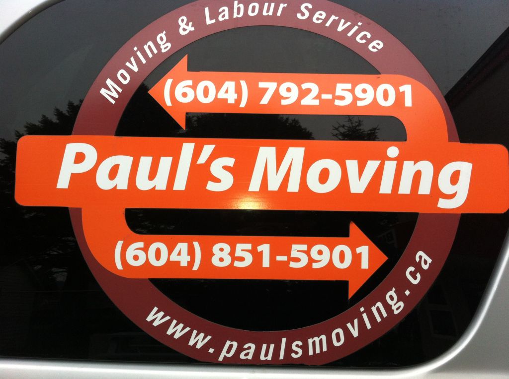 pauls moving - Logo
