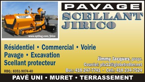 Pavage Scellant Jirico - Logo