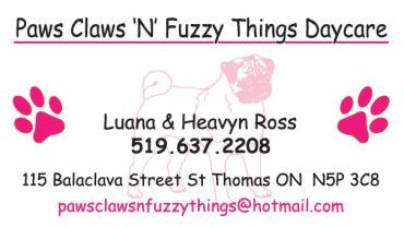 Paws Claws &s;N&s; Fuzzy Things - Logo