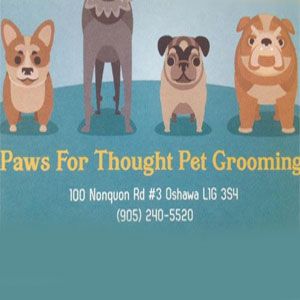 Paws For Thought Pet Grooming - Logo
