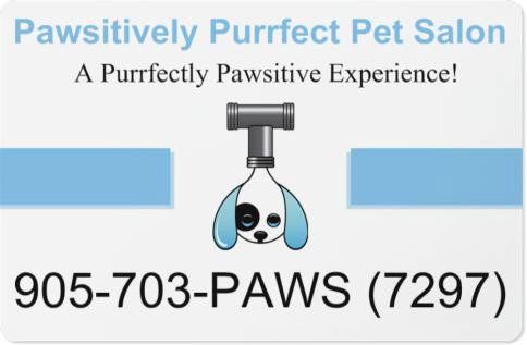 Pawsitively Purrfect Pet Salon - Logo
