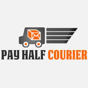Pay Half Courier - Logo