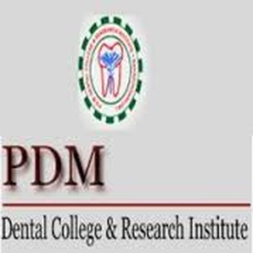 PDM Dental College & Research Institute (PDMDCRI) - Logo