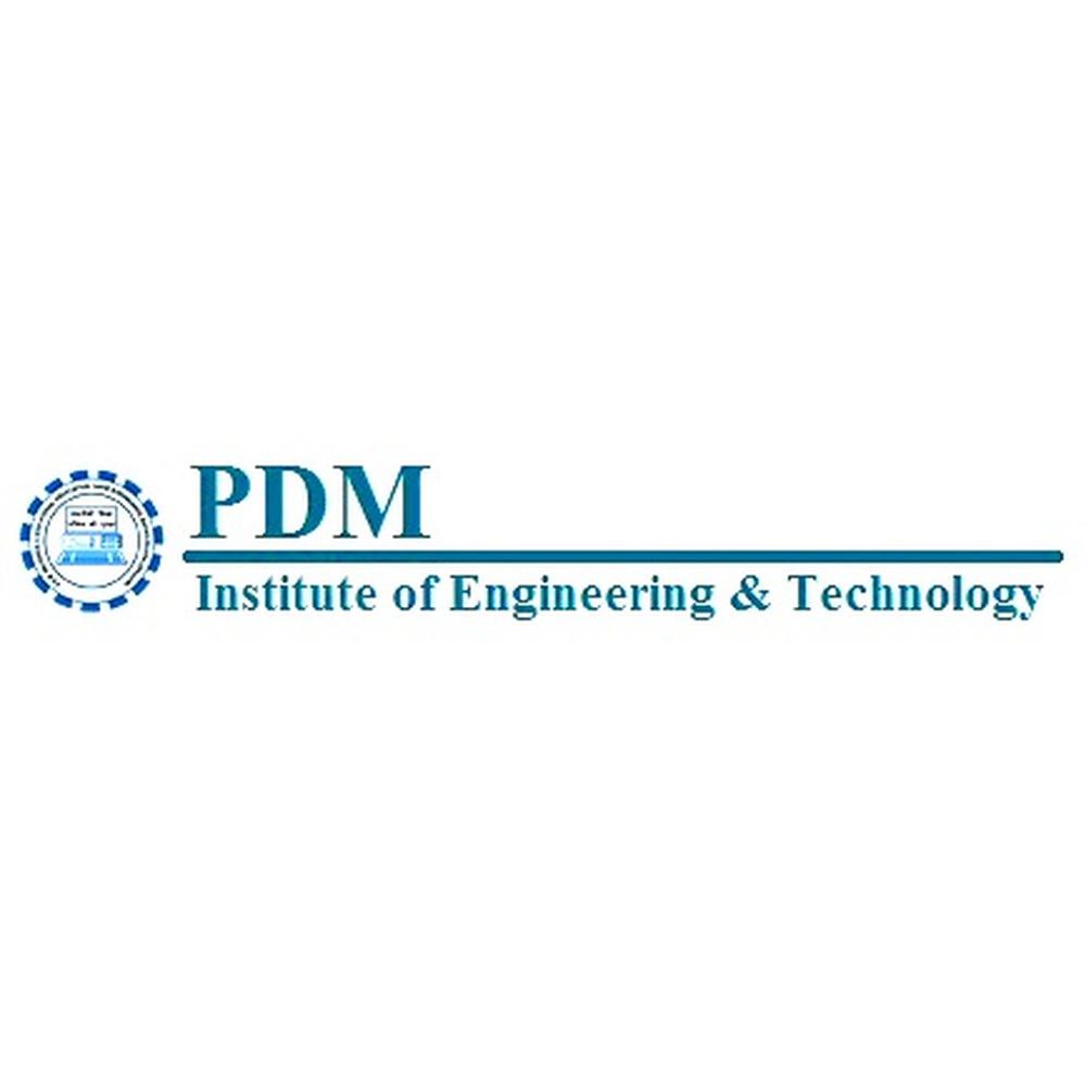 P.D.M. Institute of Engineering & Technology (PDM) - Logo