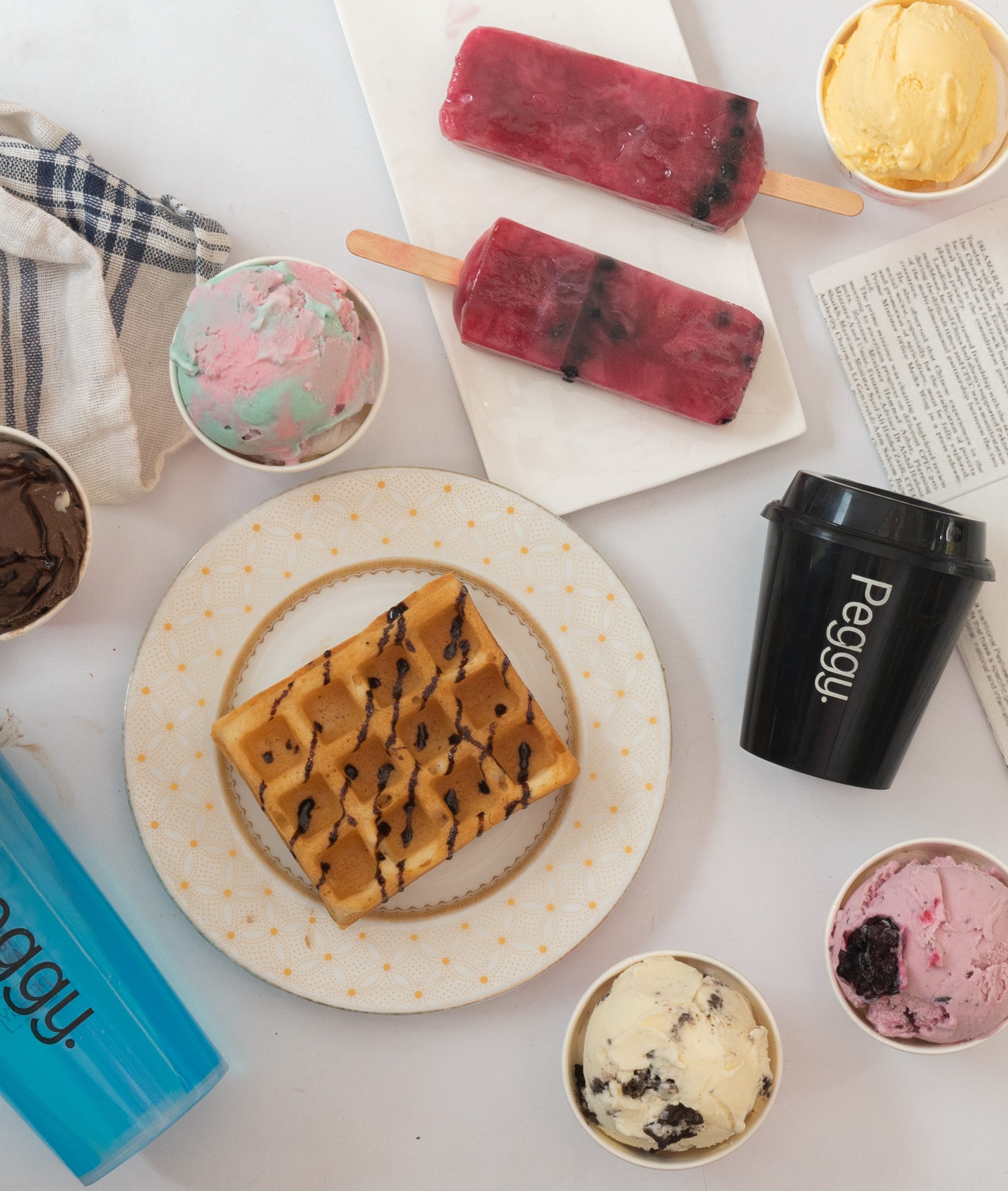 Peggy Ice Cream - Logo