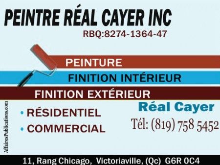 Peintre Réal Cayer inc. - Logo