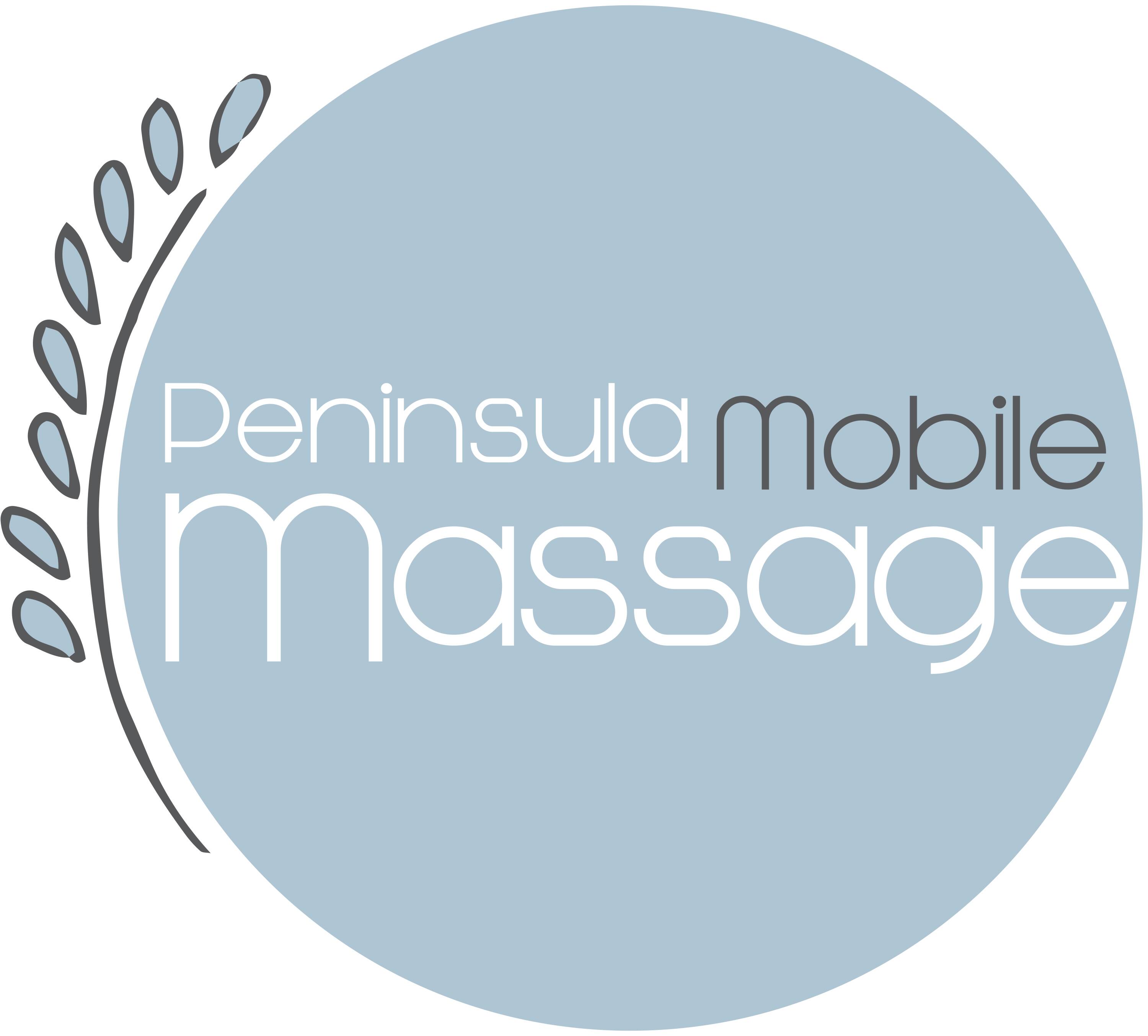 peninsula mobile massage - Logo