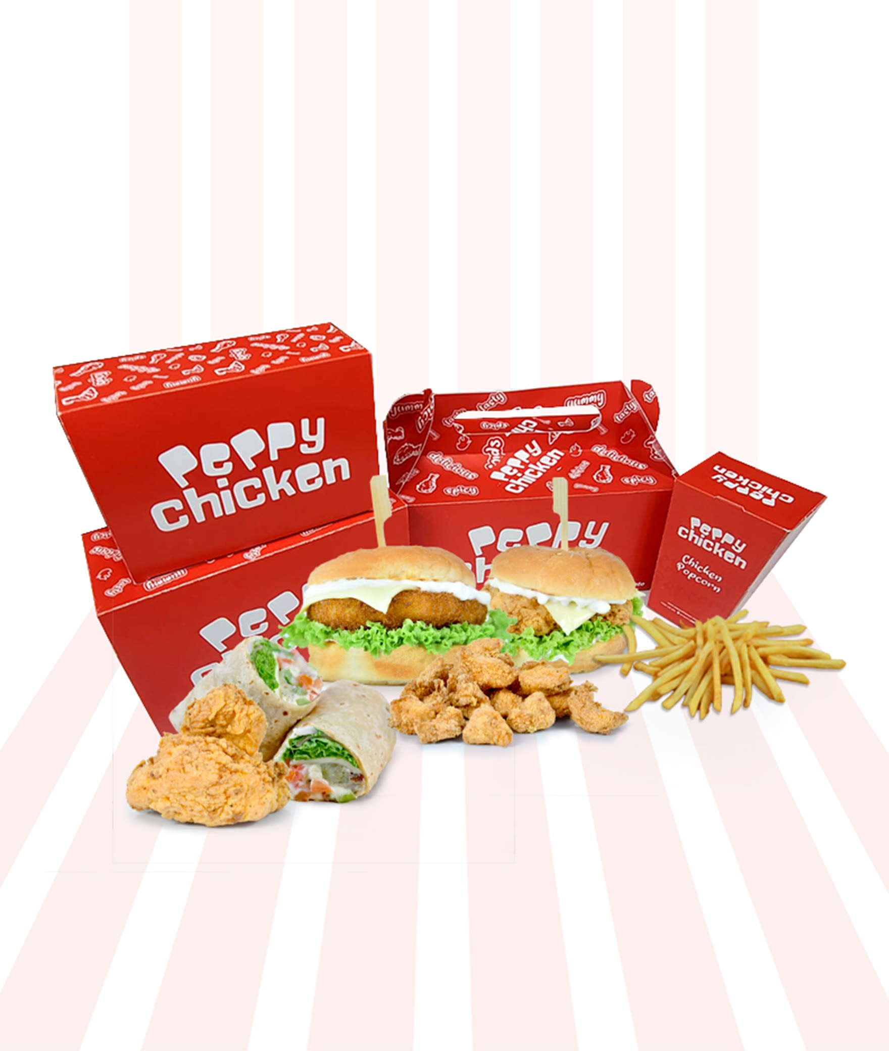 Peppy chicken - Logo