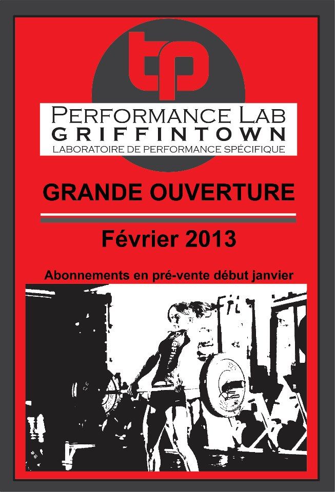 Performance Lab GRIFFINTOWN - Cover photo