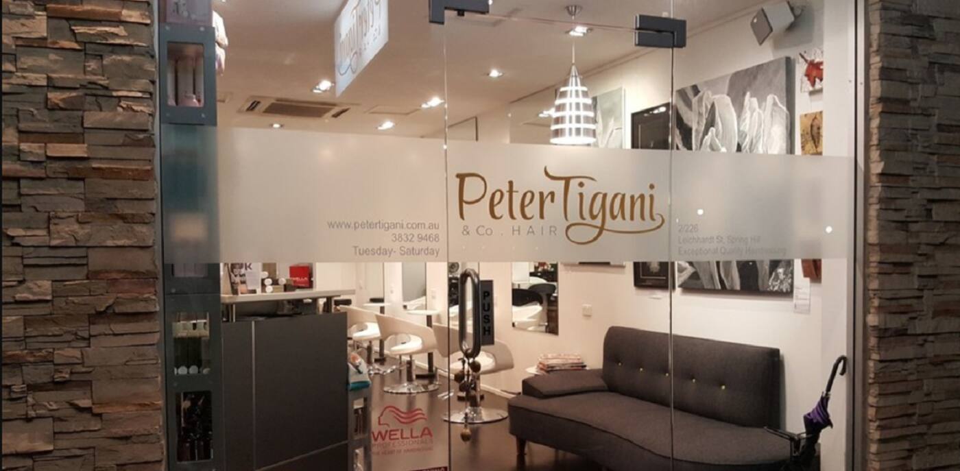 Peter Tigani & Co. Hair - Logo