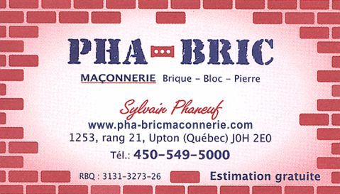 Pha-Bric Maçonnerie enr. - Logo