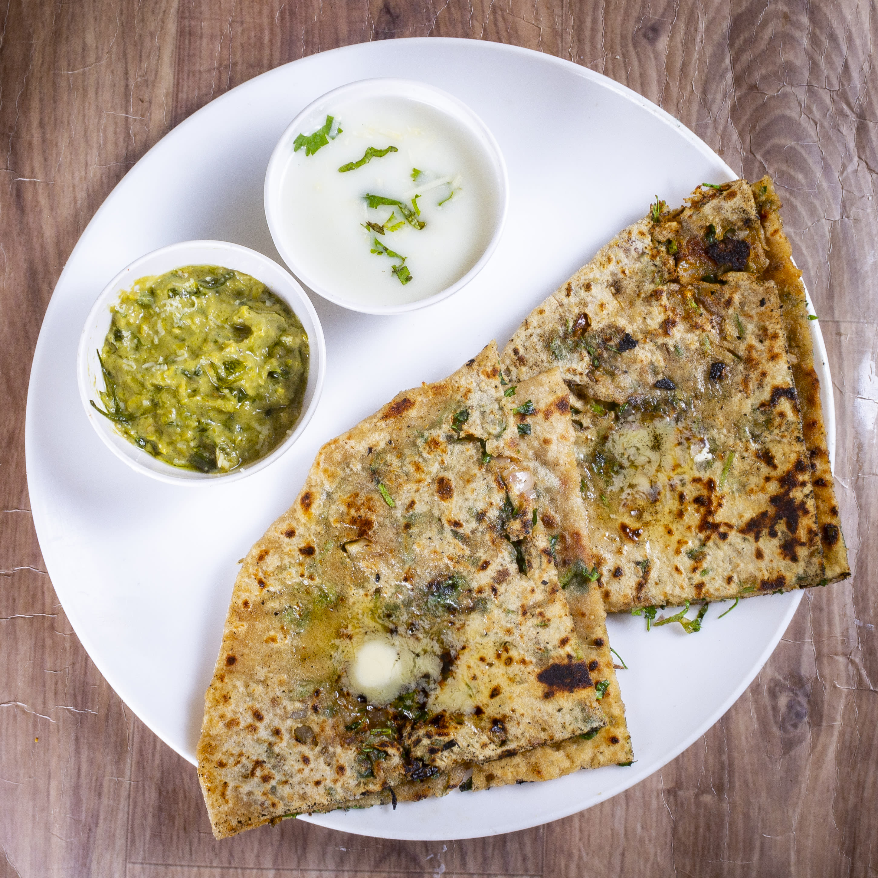 Pind Daa Swad Paratha House - Logo