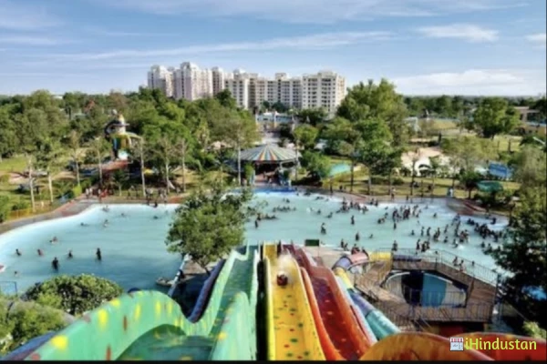 Pink peral water park - Logo